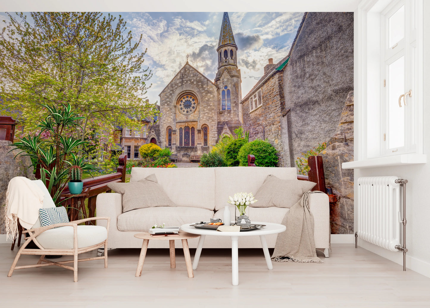 Malmesbury Church Wall Mural