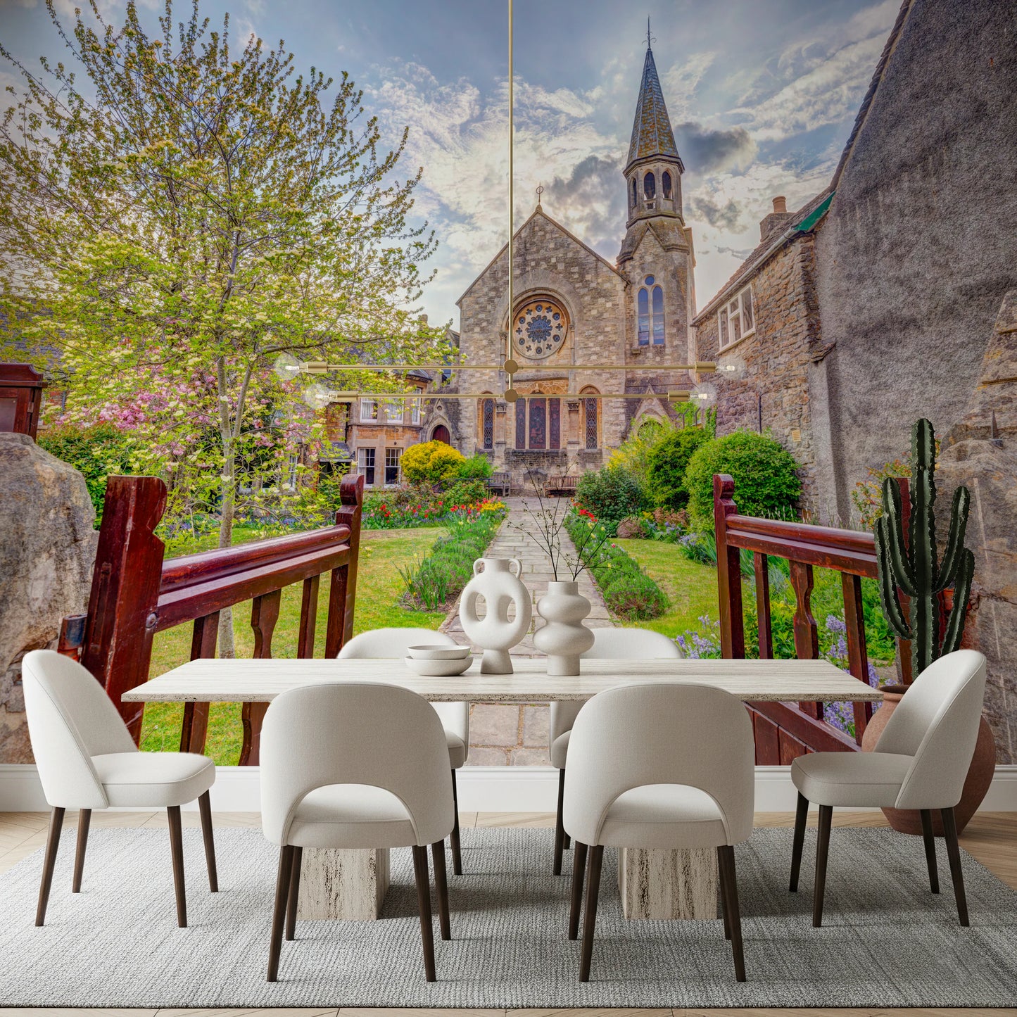 Malmesbury Church Wall Mural