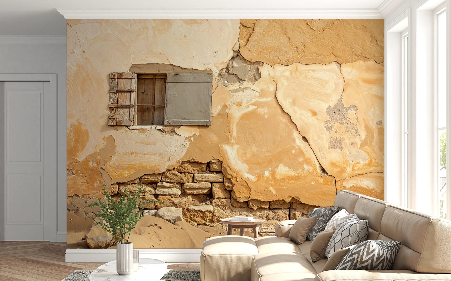 Time-Worn Texture Wall Mural