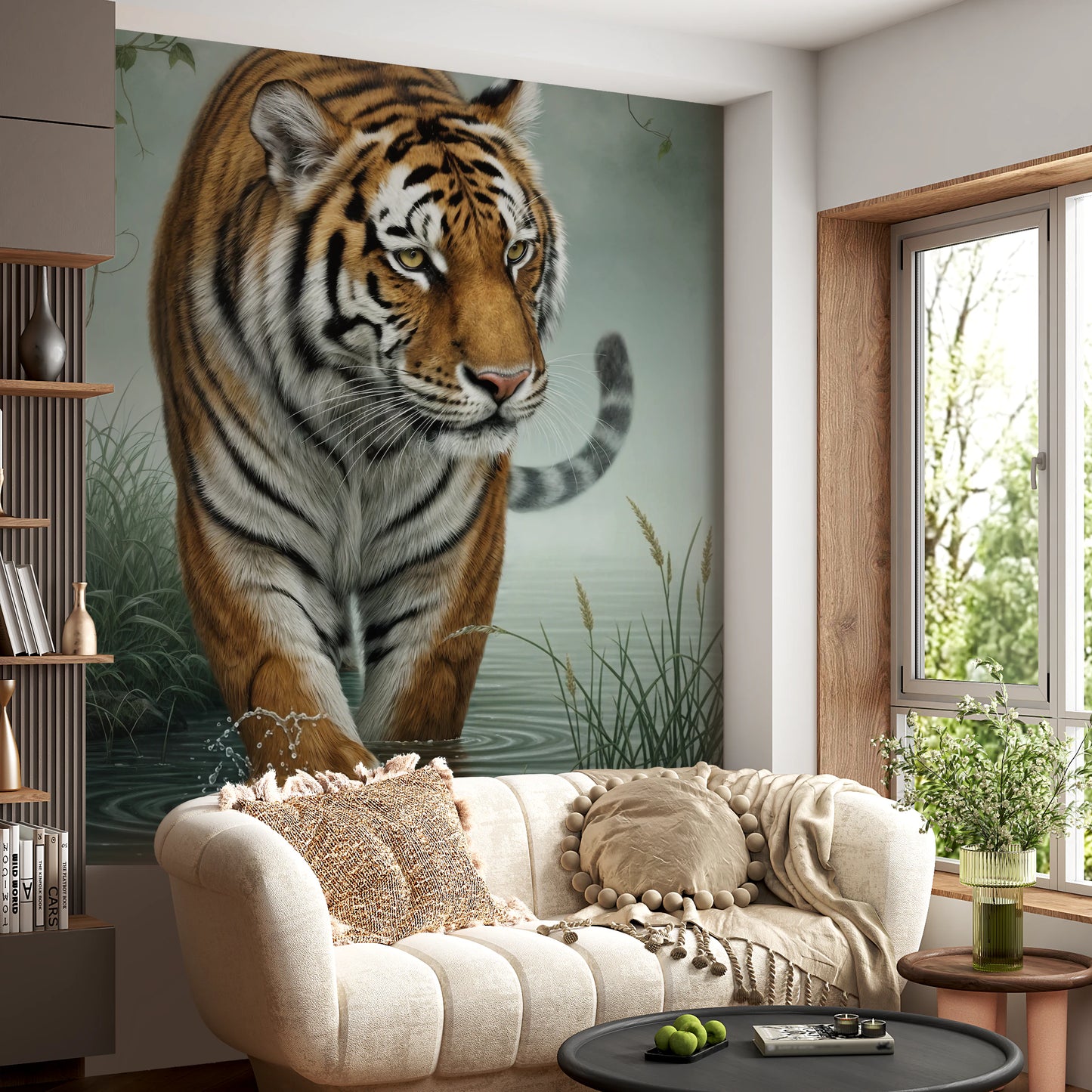 Tiger's Trail Wall Mural