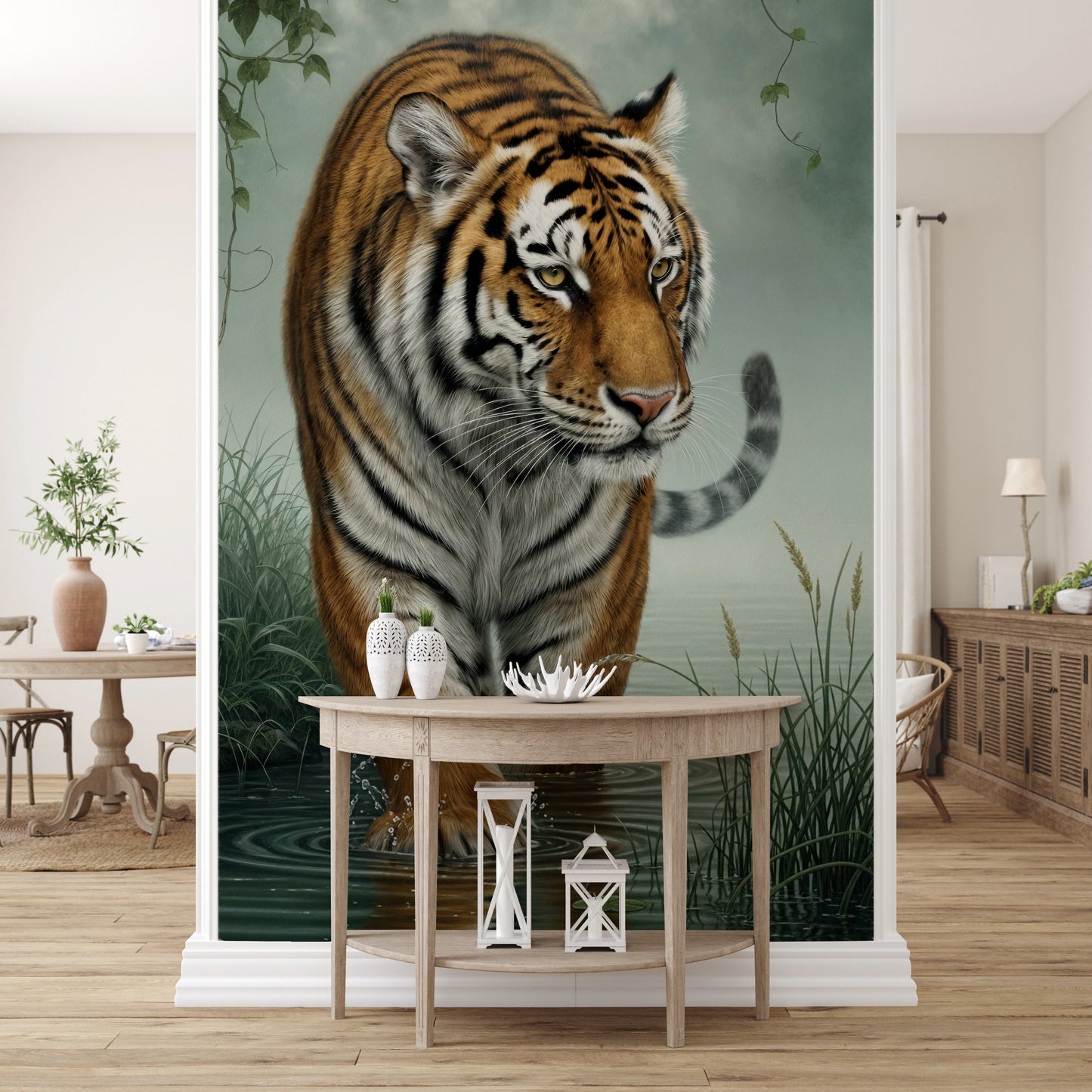 Tiger's Trail Wall Mural