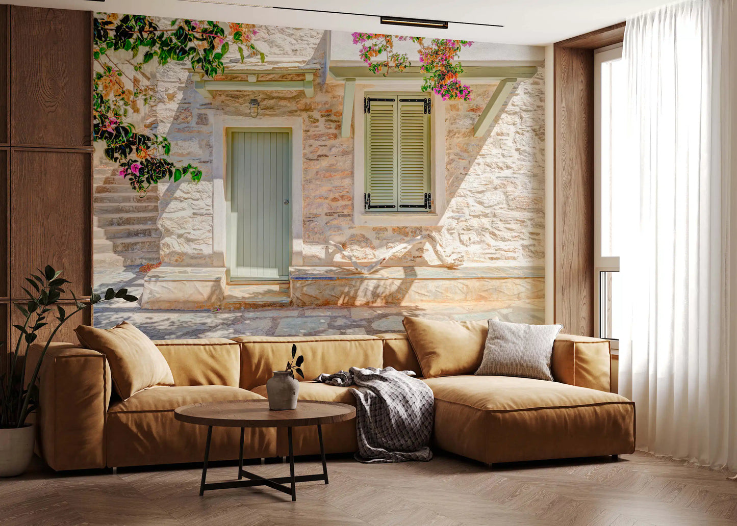 Mediterranean Doorway Charm Wall Mural