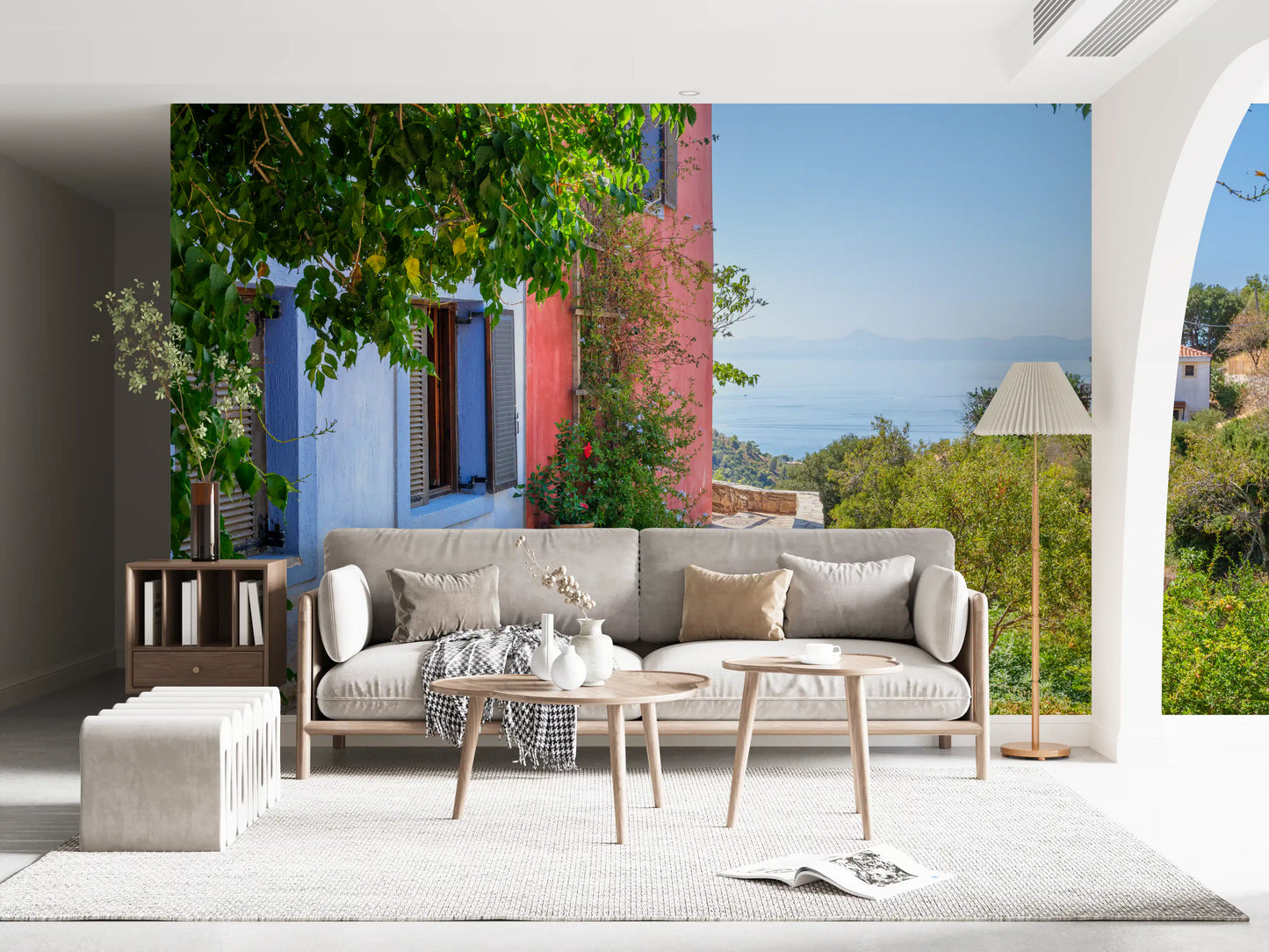 Coastal Path Charm Wall Mural