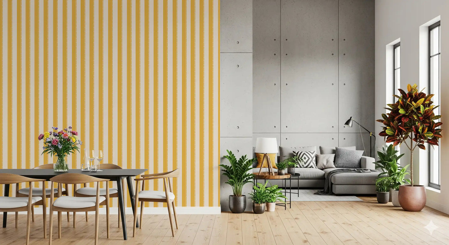 Sunny Stripes Wallpaper⁠