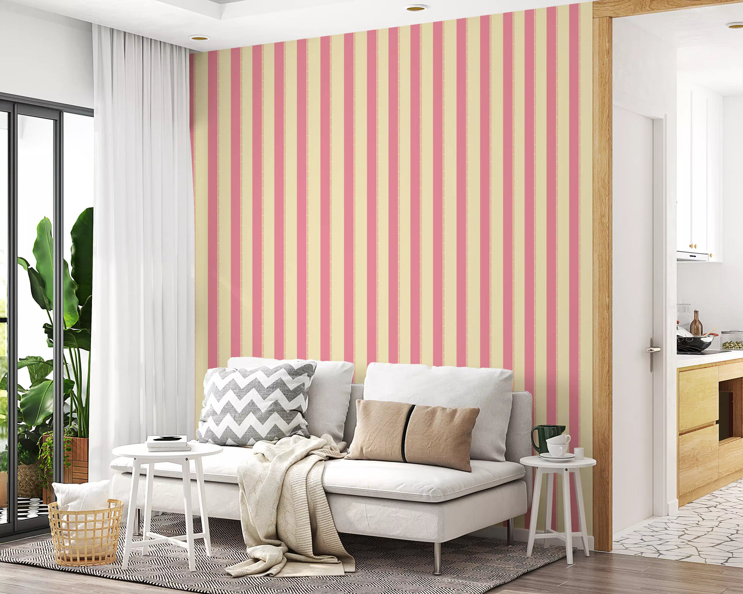 Sweet Stripes Wallpaper⁠