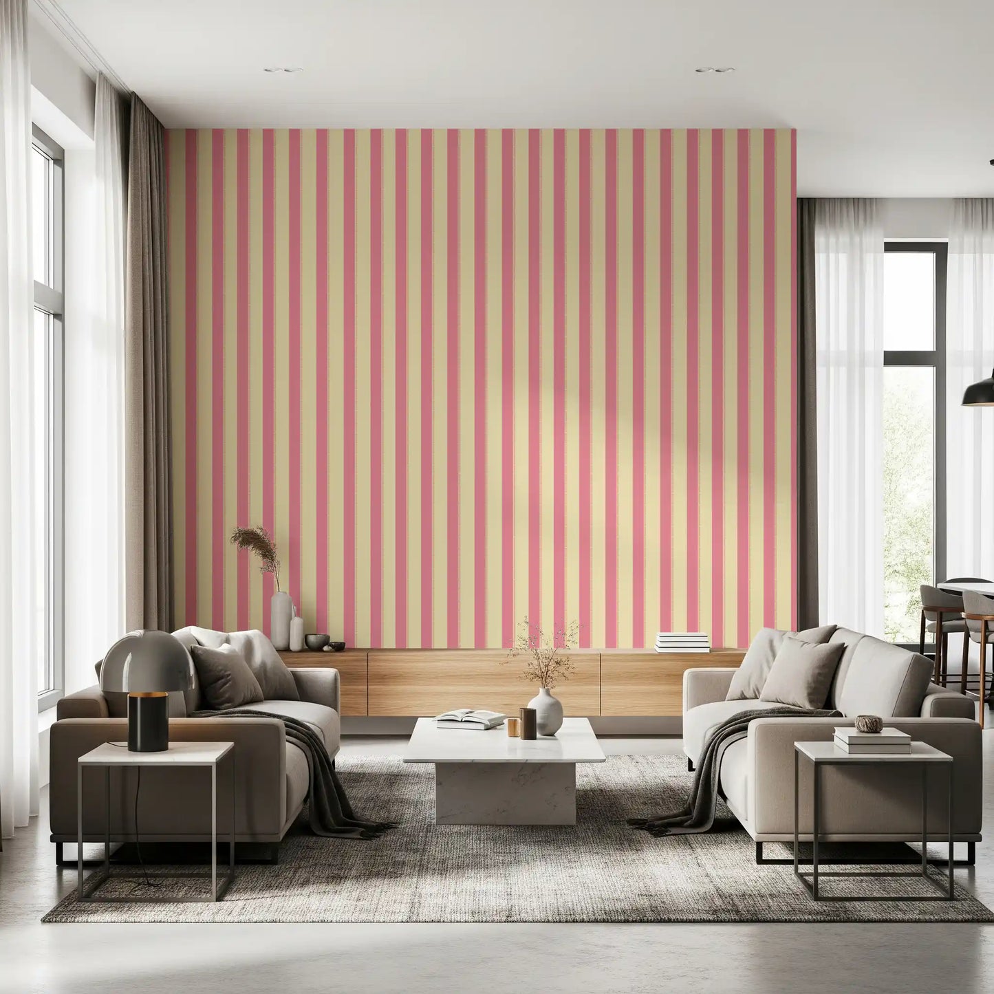 Sweet Stripes Wallpaper⁠