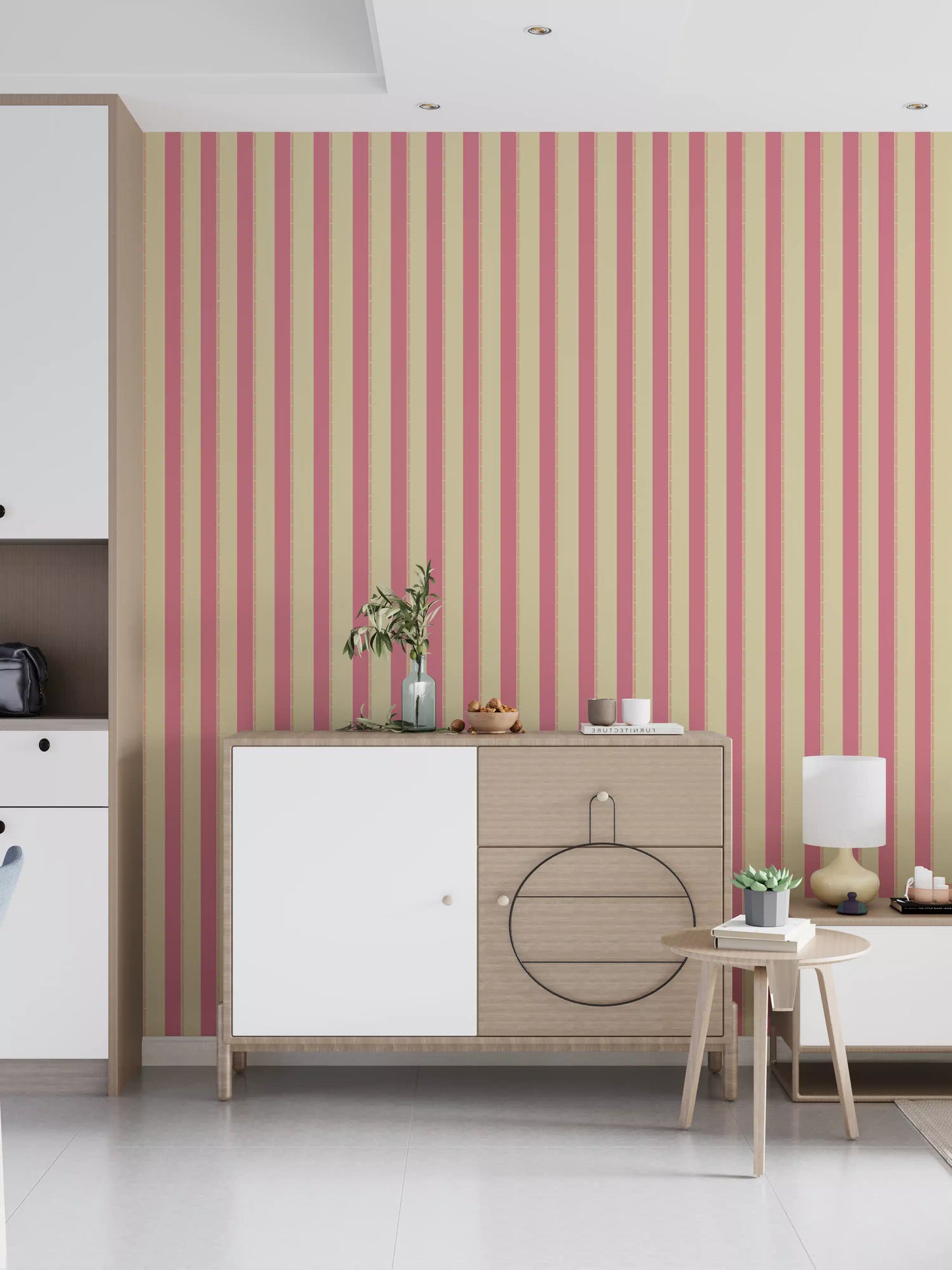 Sweet Stripes Wallpaper⁠