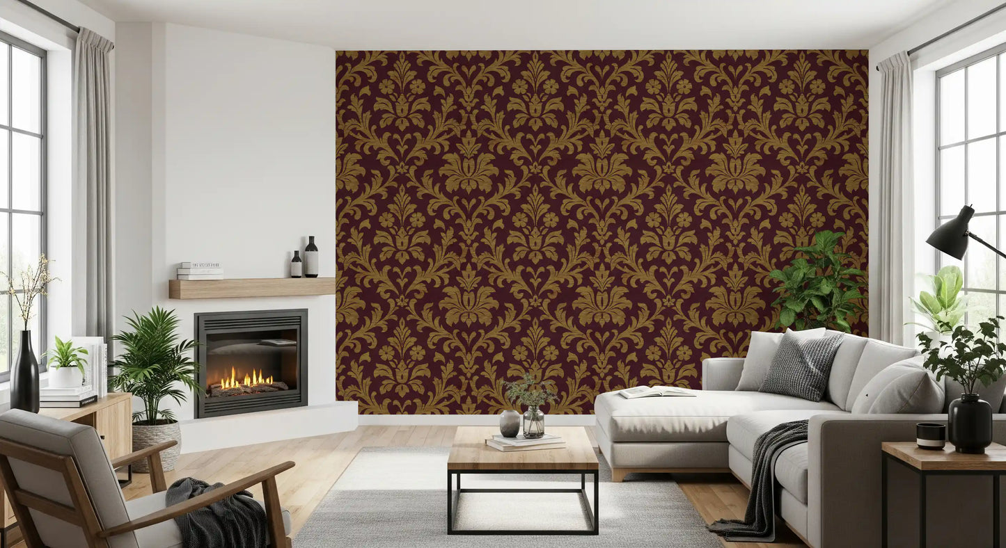 Gilded Leaves Wallpaper Wallpaper⁠