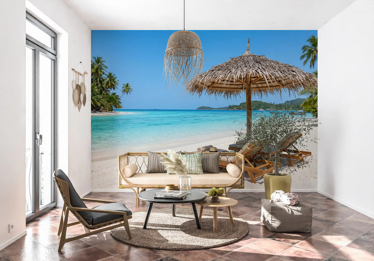 Seaside Calm Wall Mural