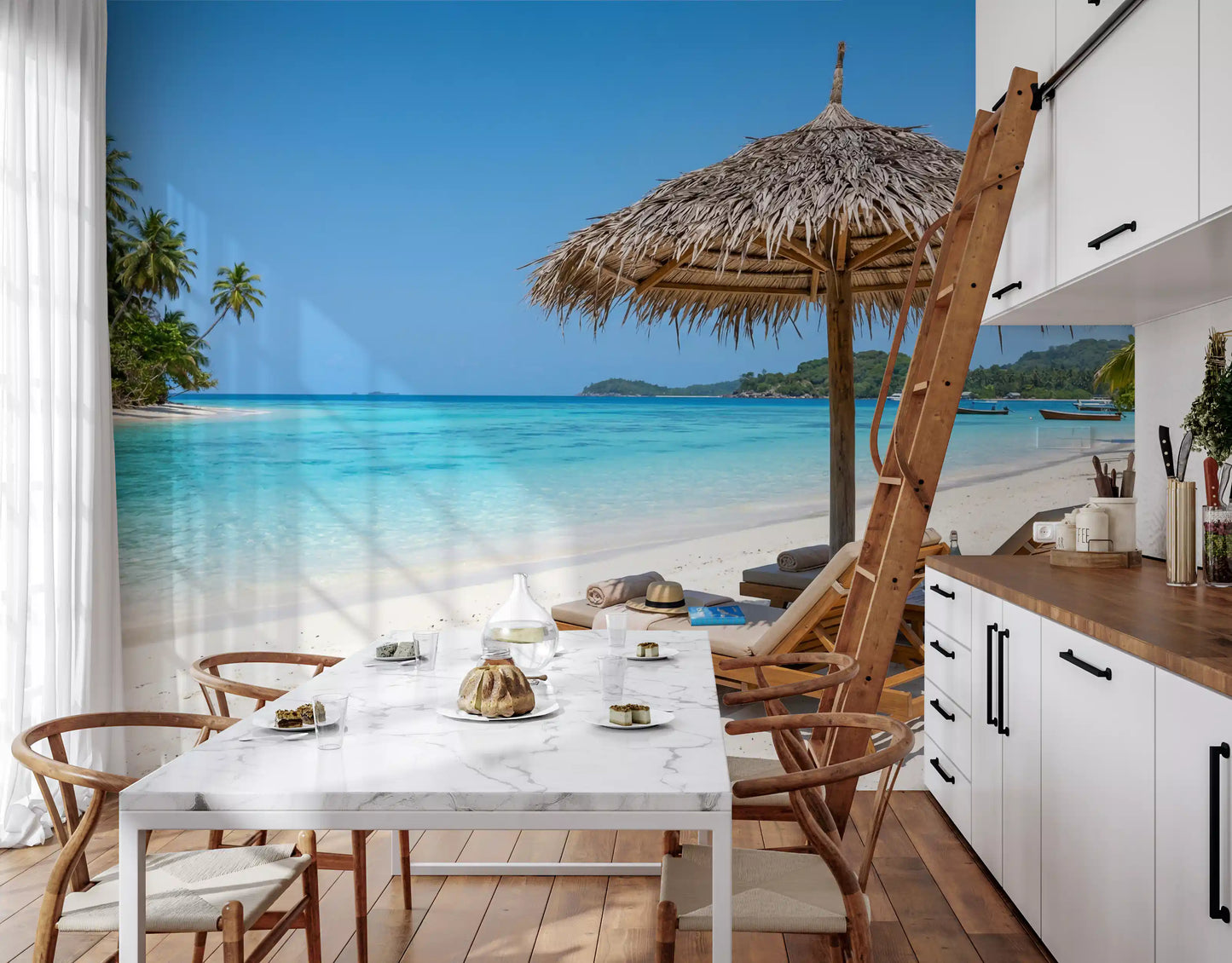 Seaside Calm Wall Mural