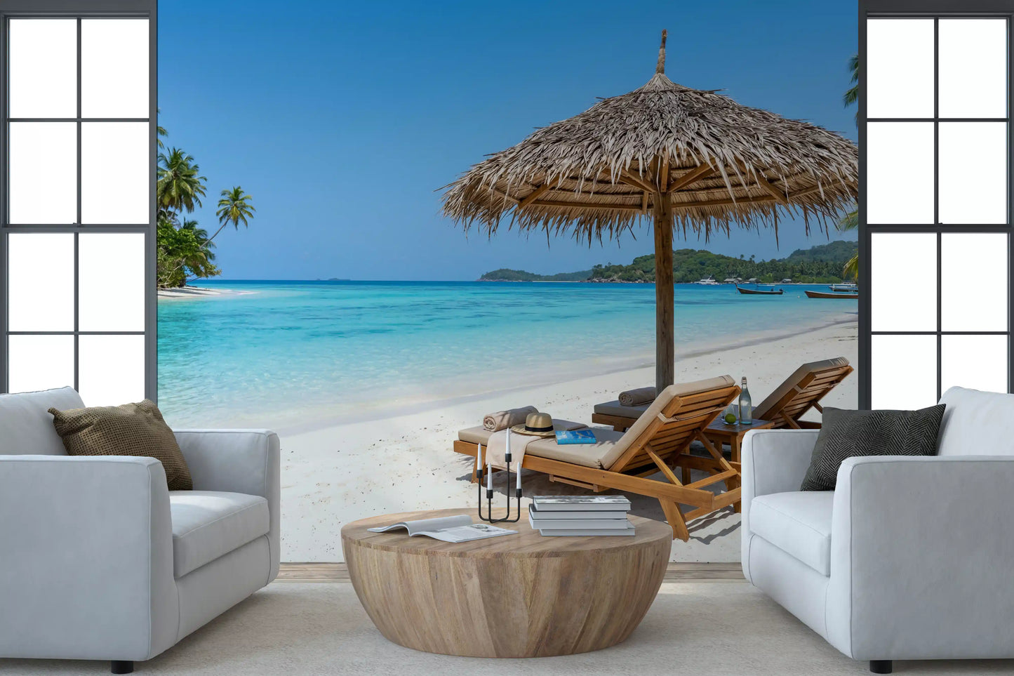 Seaside Calm Wall Mural