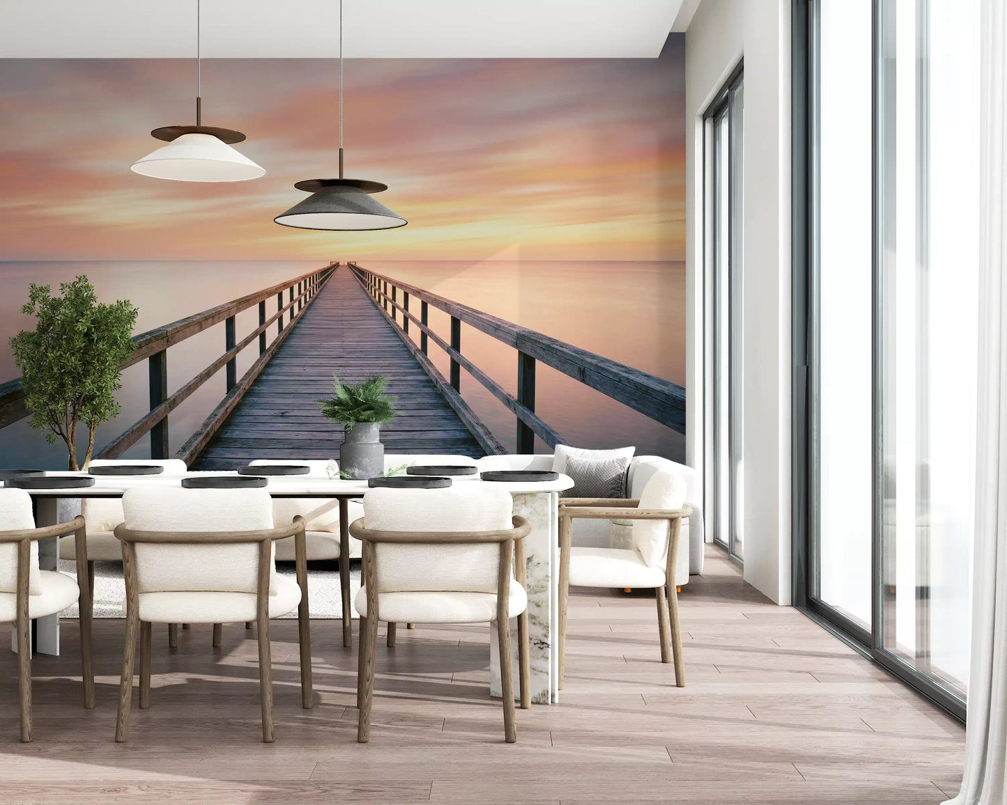 Pier to Dreams Wall Mural
