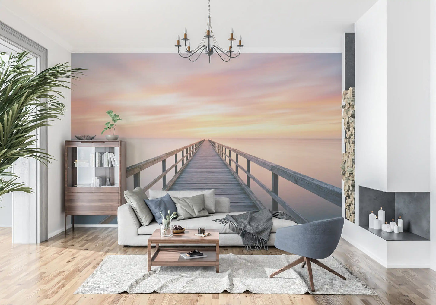 Pier to Dreams Wall Mural
