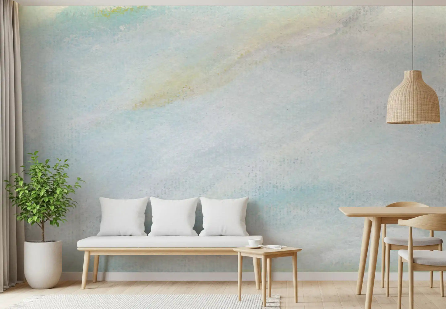 Ethereal Wash of sky Wall Mural