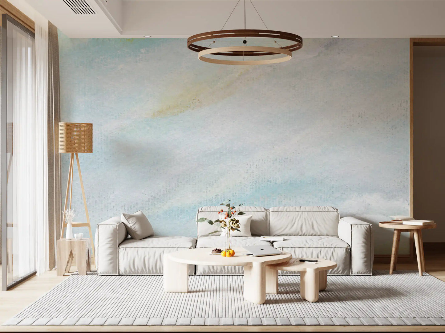 Ethereal Wash of sky Wall Mural