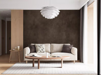 Deep brown textured wall mural, Dirty Paper Chocolate wall mural for hallway