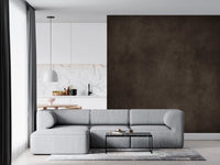Rich chocolate wall mural texture, dark brown wall mural in office room