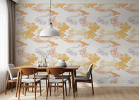 Modern pastel wallpaper featuring Lavado de Pastel Fluido fluid effect
