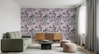 Aviario de colores pastel encantados Wallpaper⁠