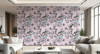 Aviario de colores pastel encantados Wallpaper⁠