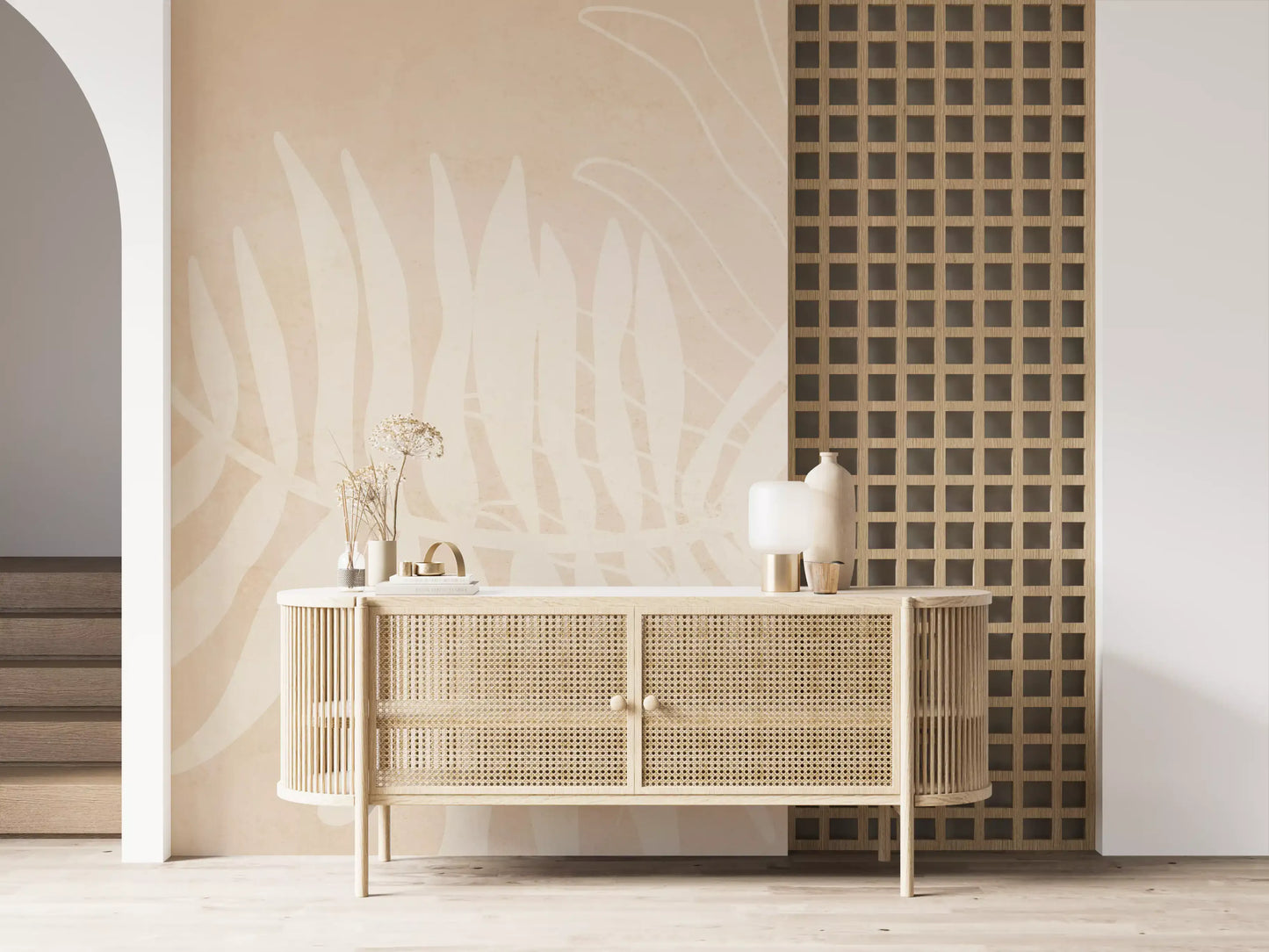 Soft Botanical Prints Wall Mural