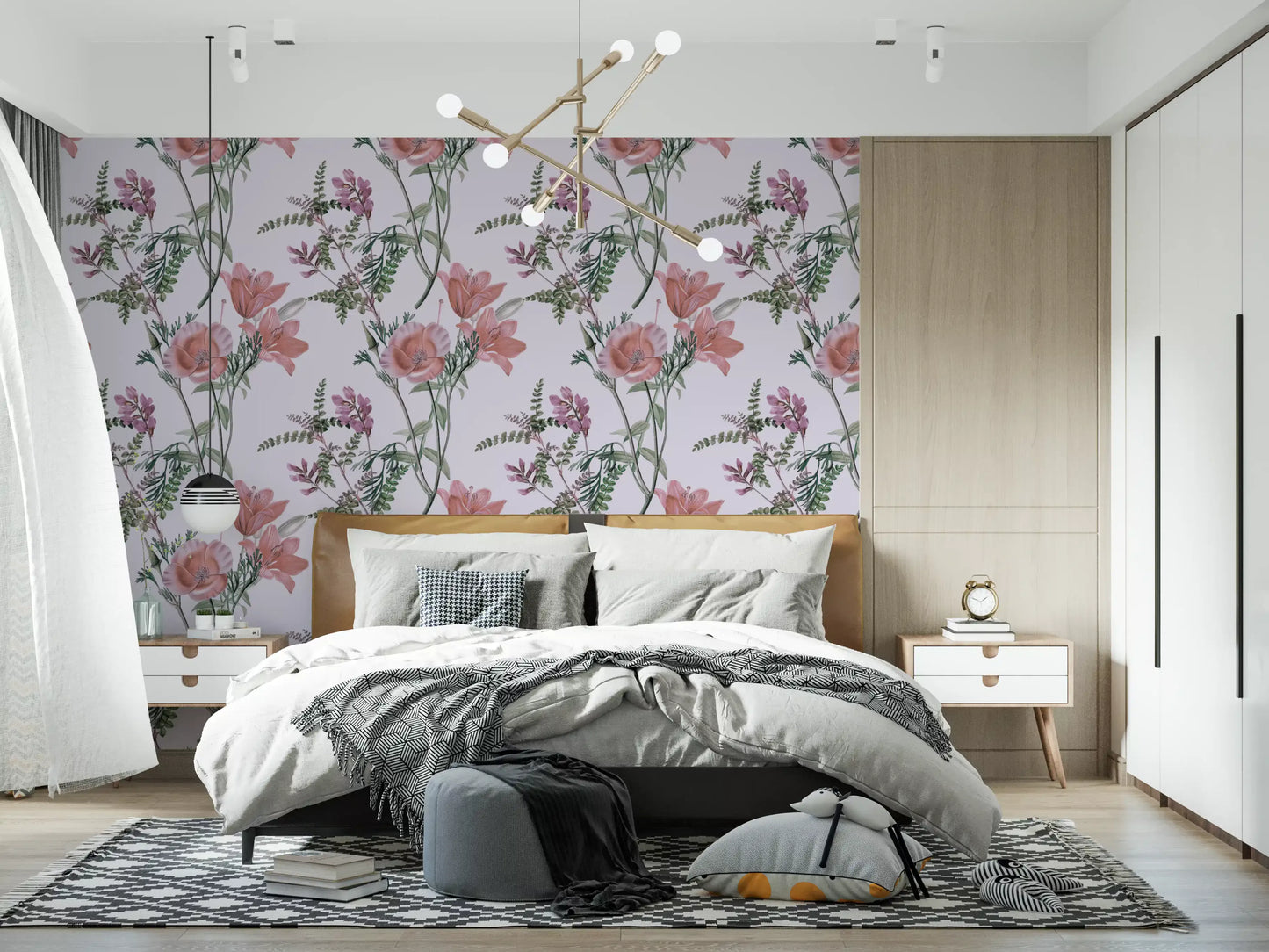 Whispers from the Lilac Garden Wallpaper