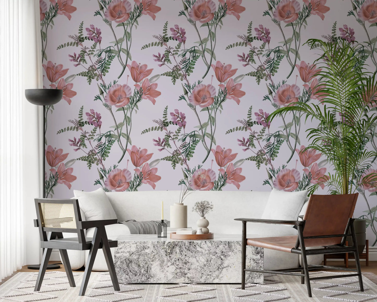 Whispers from the Lilac Garden Wallpaper