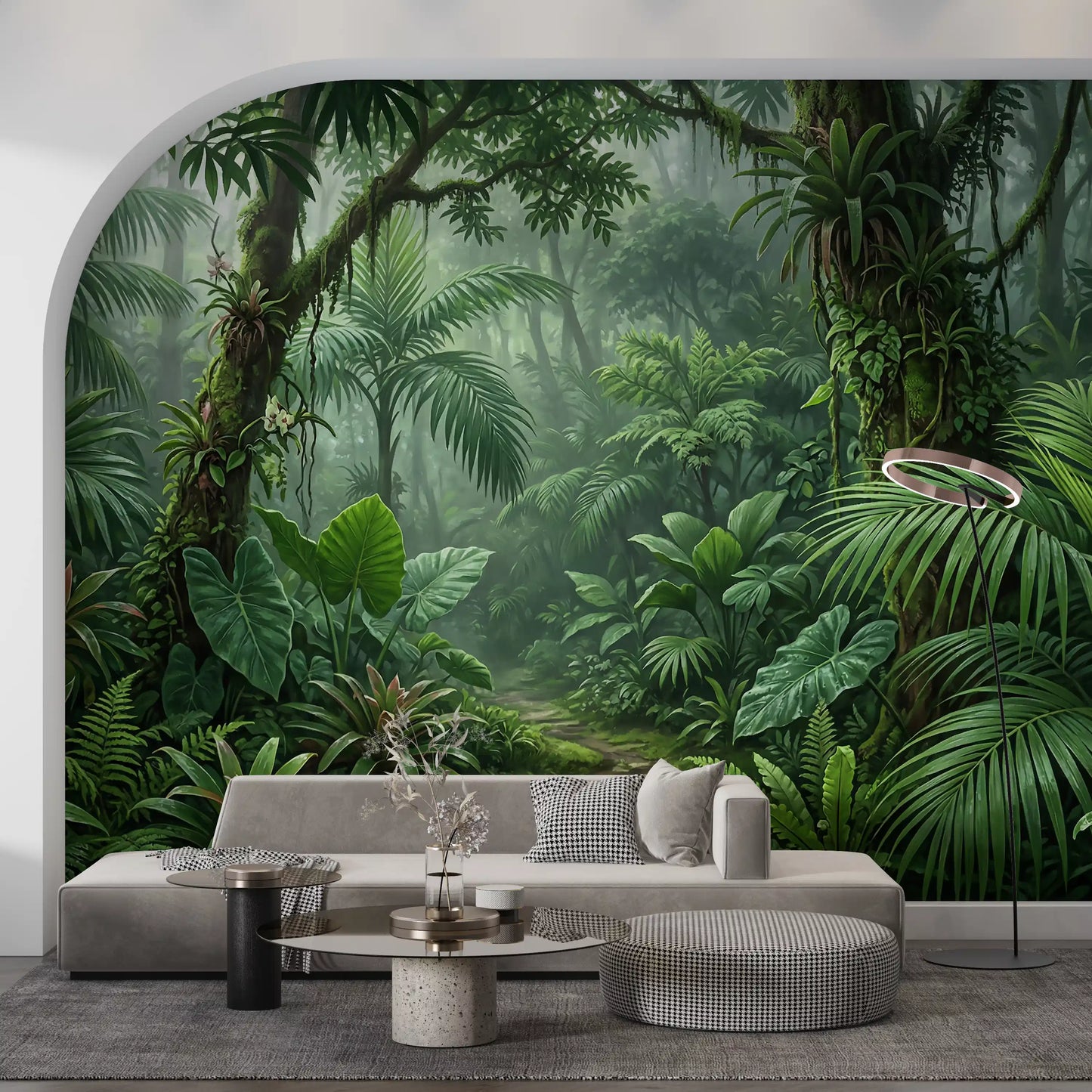 Emerald Forest Trail Wall Mural