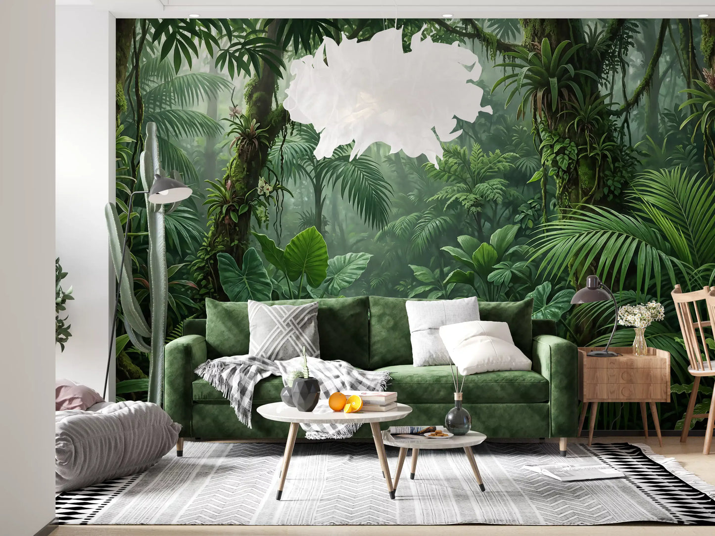 Emerald Forest Trail Wall Mural