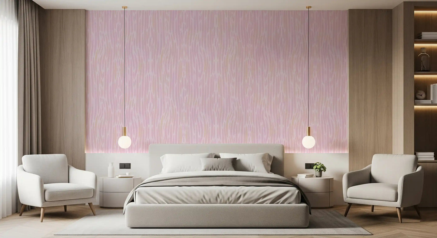 Brush-stroke pattern across the Ethereal Blush Strokes watercolor wallpaper
