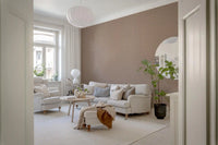 Woven canvas texture detail across Canvas Ripple Elegance abstract wall mural