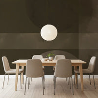 Soft watercolor textures are visible across this Horizon wall mural.