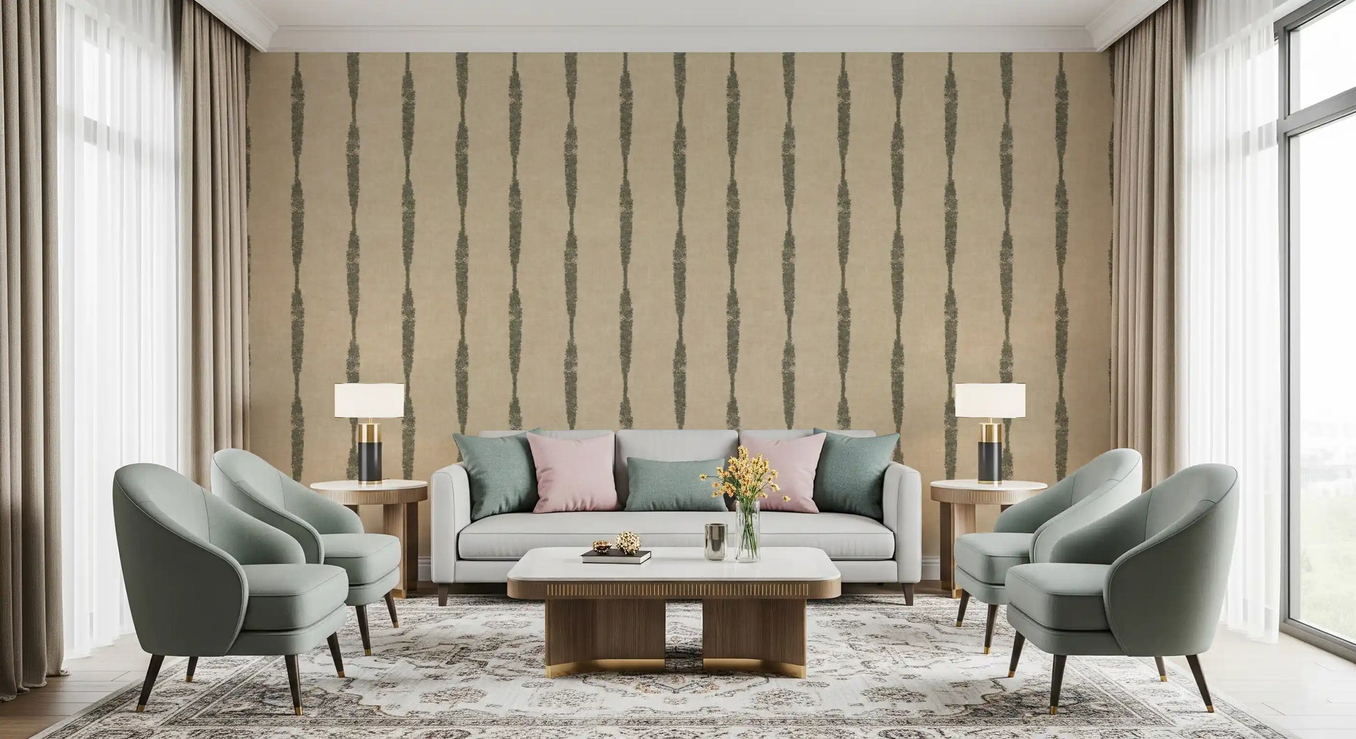lines flowing beautifully across this Distressed wallpaper surface.