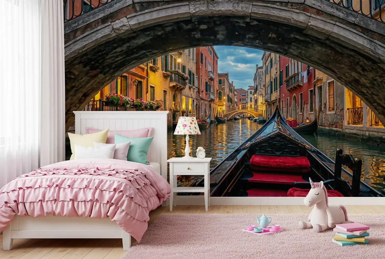 Twilight in Venice Wall Mural