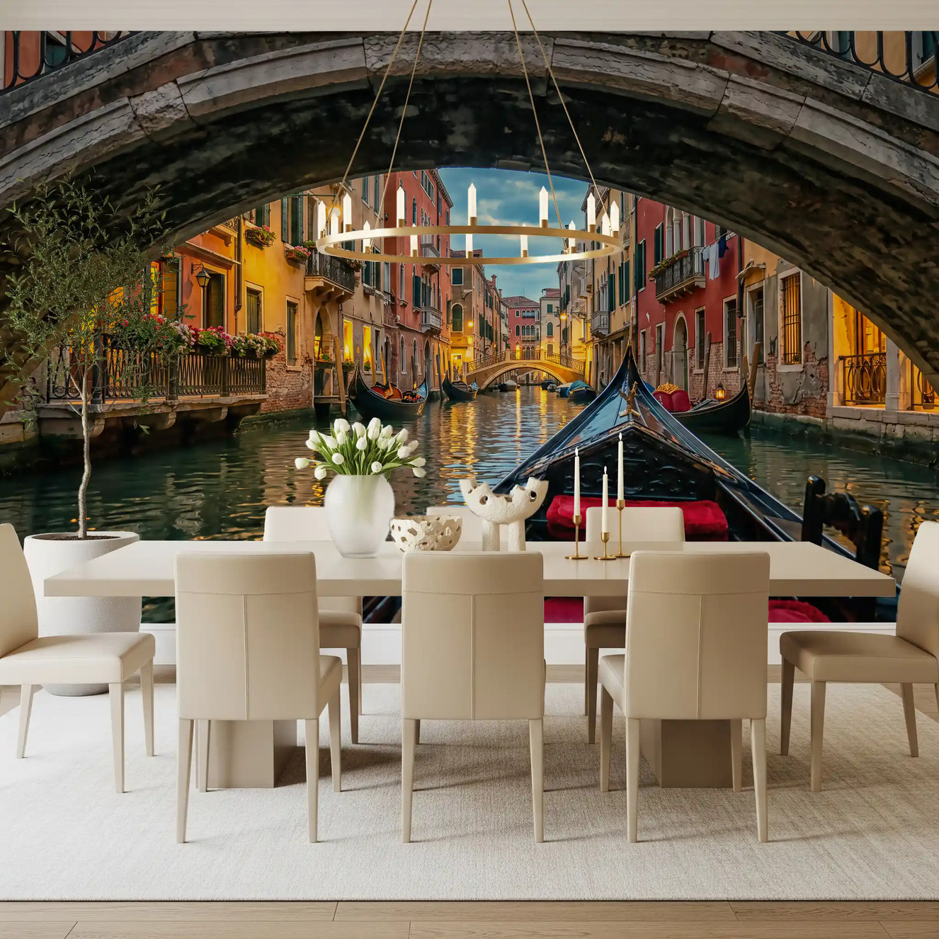 Twilight in Venice Wall Mural