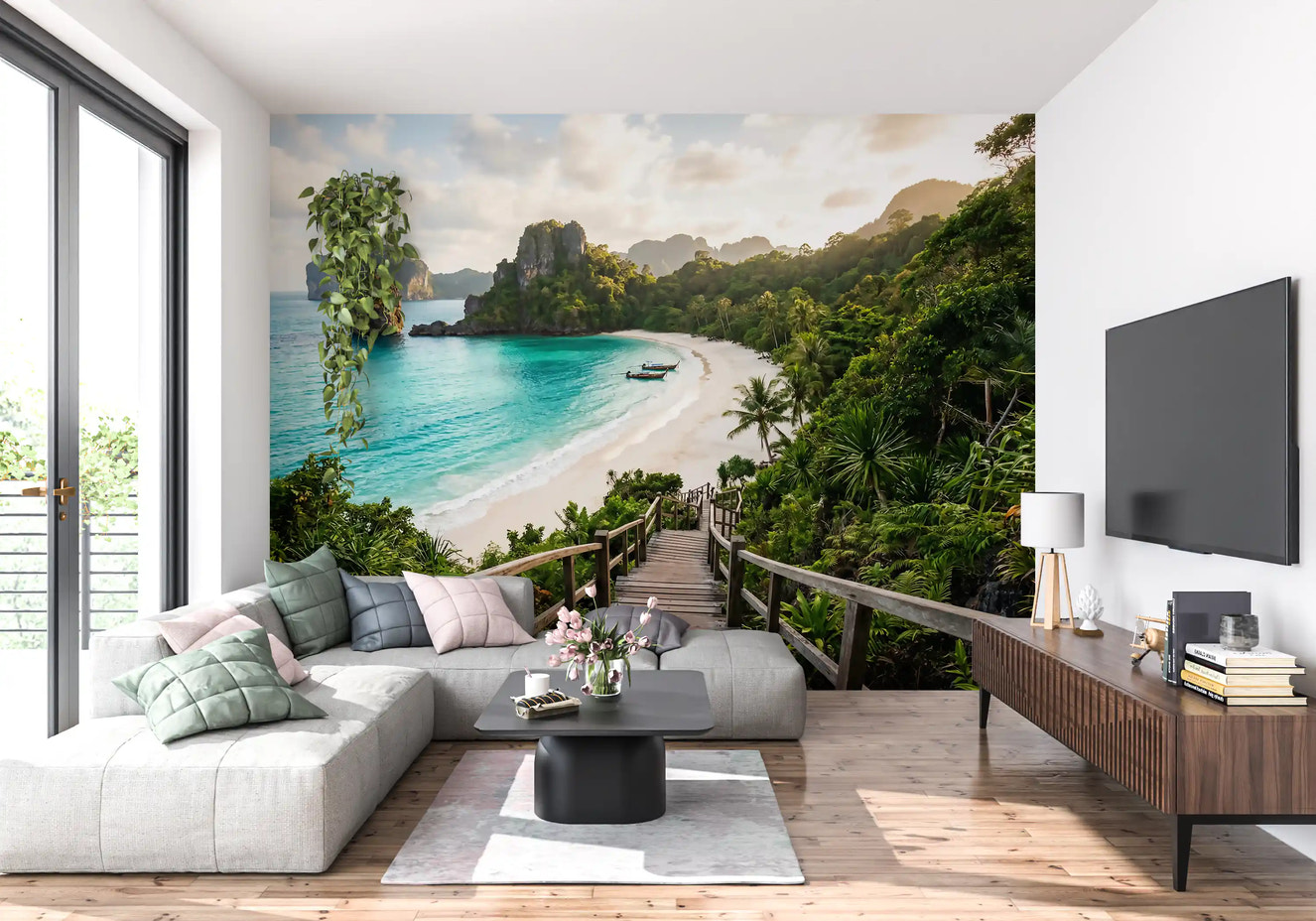 Emerald Bay Serenity Wall Mural