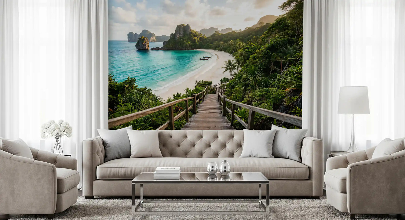 Emerald Bay Serenity Wall Mural