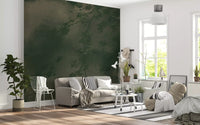 Drifting fog and pale blossom calm a restful Living room wall mural