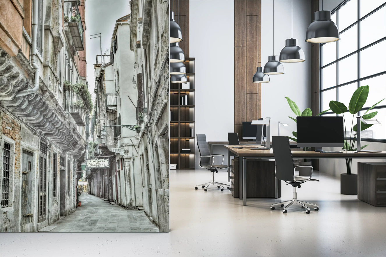 Venetian Alley Whisper Wall Mural