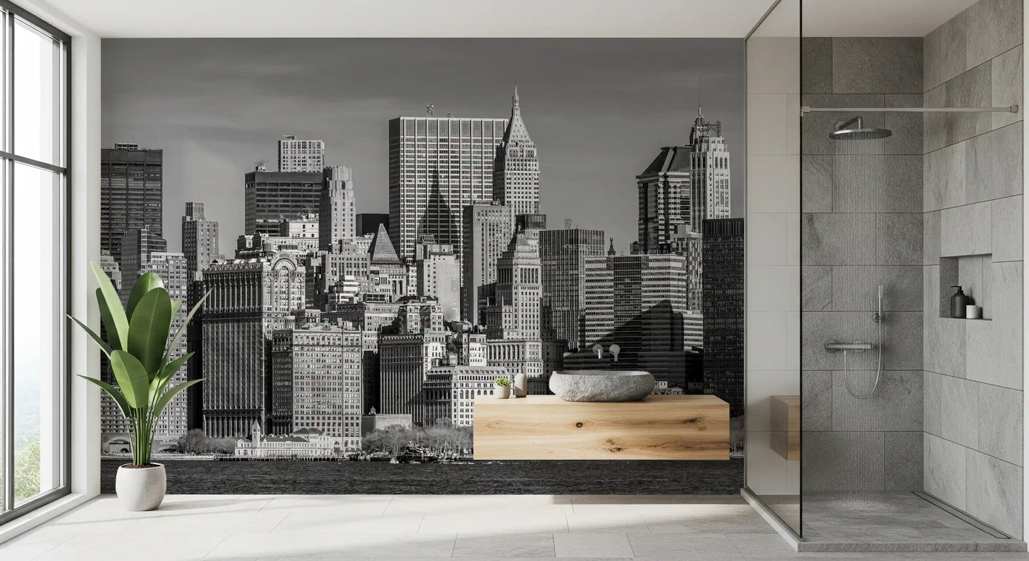 Manhattan Monochrome Majesty Wall Mural
