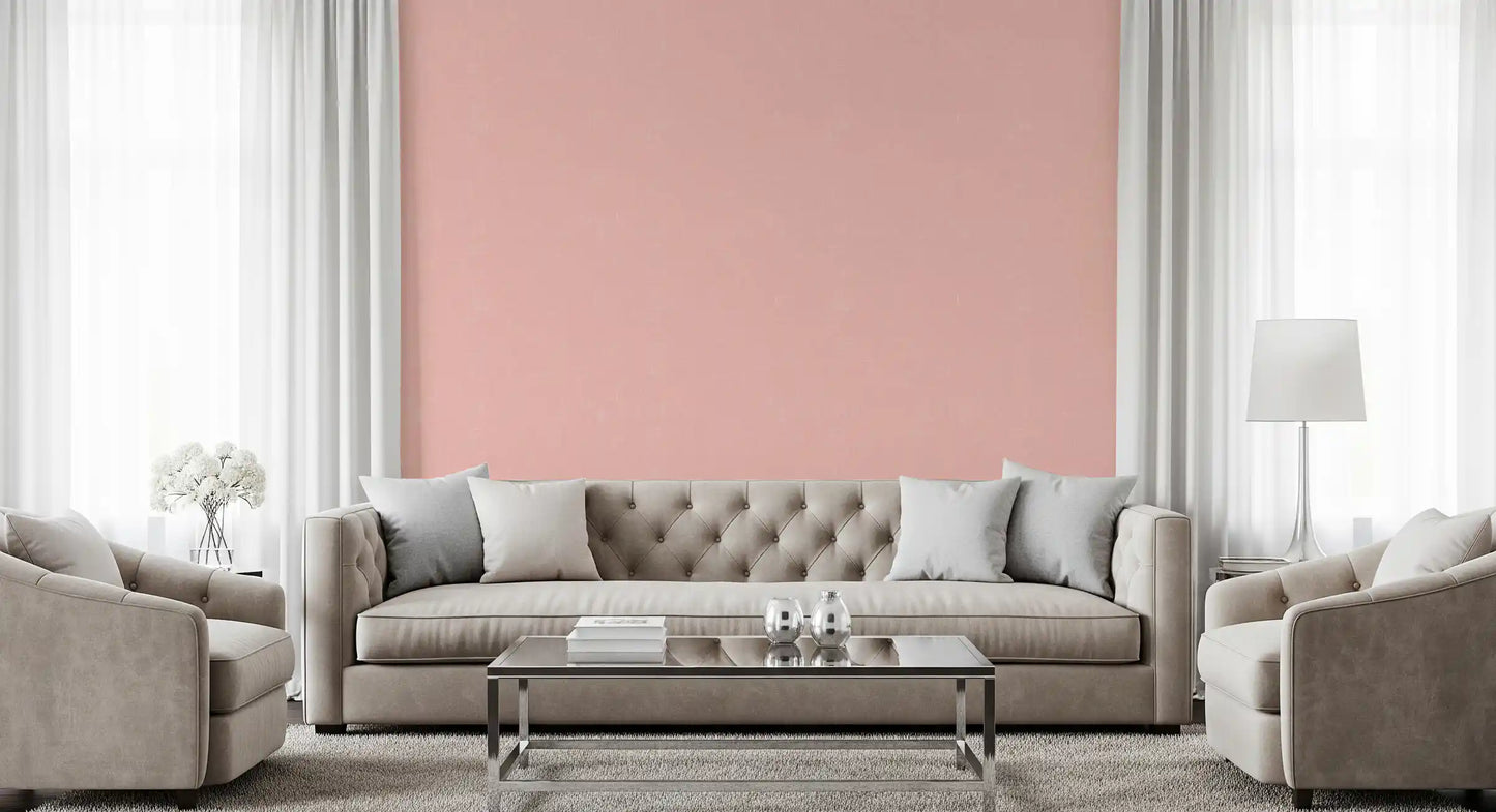 Blush Pink Linen Texture Wallpaper Mid Century Modern Wallpaper⁠