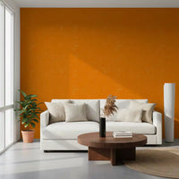 Orange linen texture wallpaper with modern depth and calm surface movement