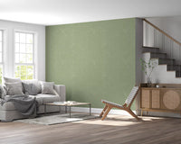 Sage Green Line Wallpaper with soft texture and clean pattern flow