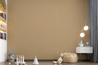 Kids room using taupe textured wallpaper with a clean modern surface