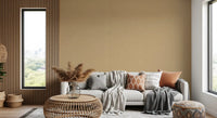 Mid century texture wallpaper in taupe with subtle linen-style depth