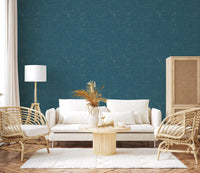 Teal Wallpaper showing a soft linen-inspired texture across the surface