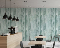 Cool toned wallpaper showing organic streaks and light printed texture