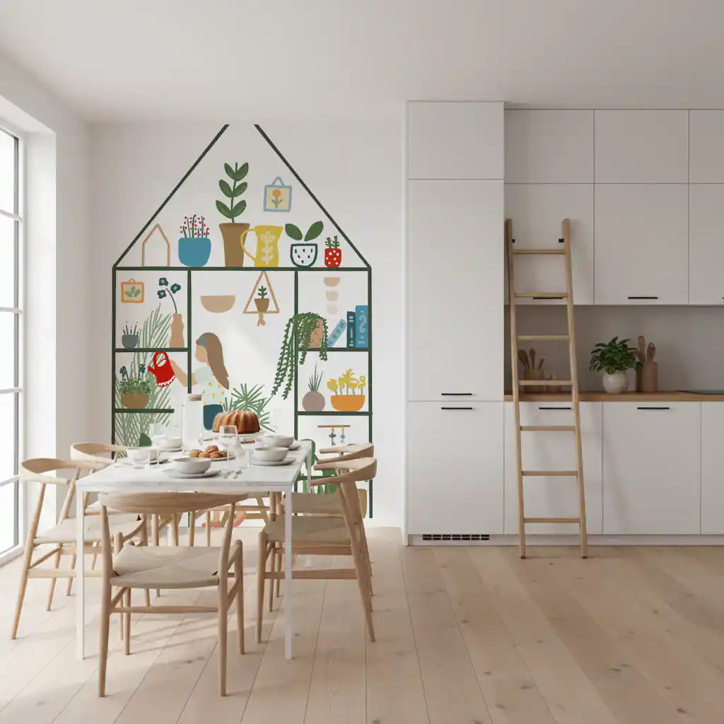 Inddor Garden Wall Mural