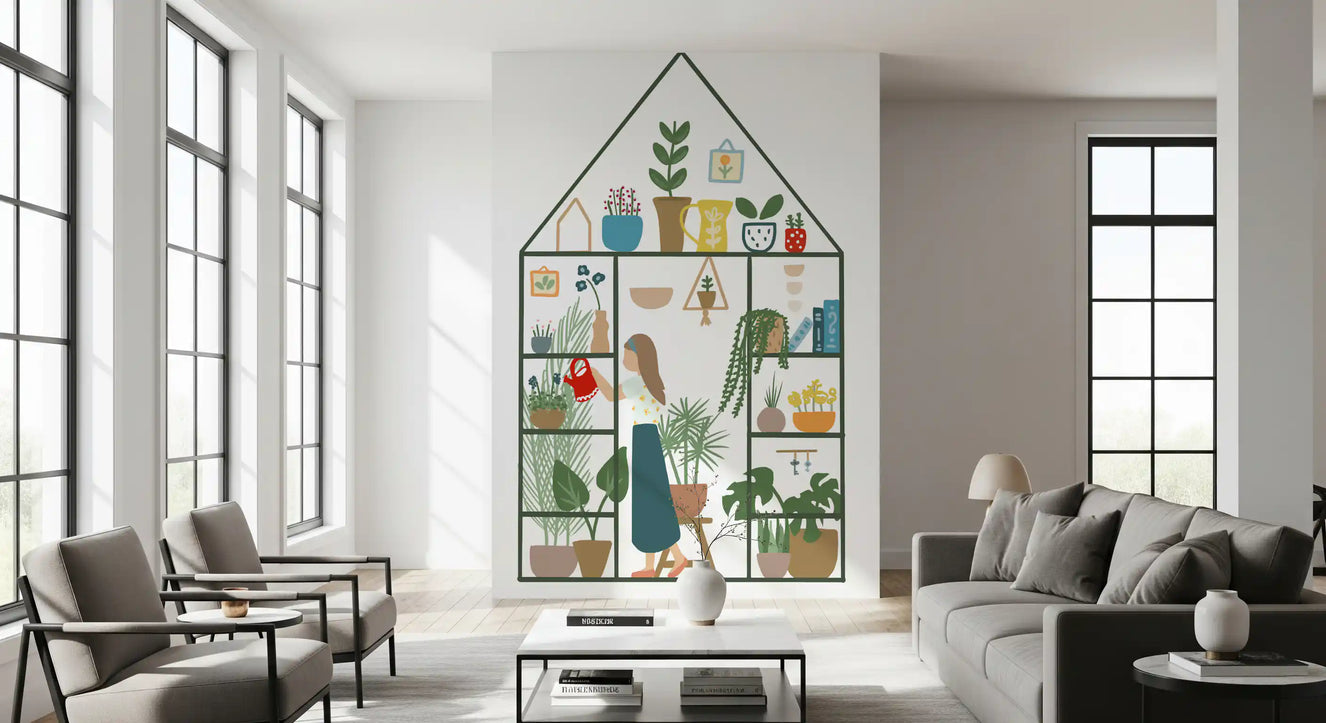 Inddor Garden Wall Mural