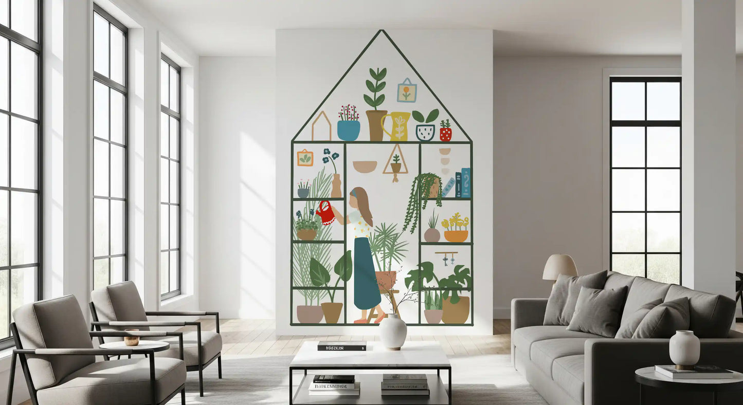 Inddor Garden Wall Mural